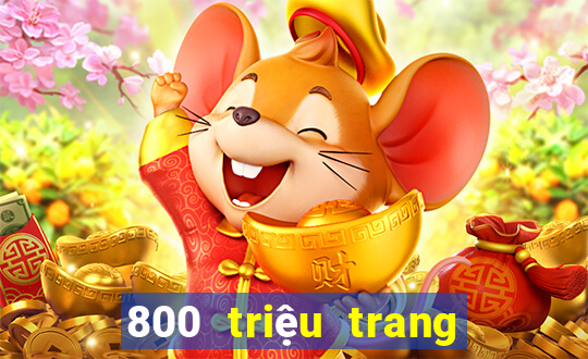 800 triệu trang web xổ số