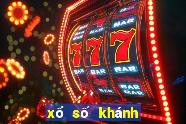 xổ số khánh hòa thứ 4 hàng tuần