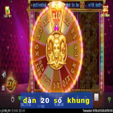 dàn 20 số khung 3 ngày