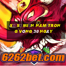 xổ số miền nam trong vòng 30 ngày