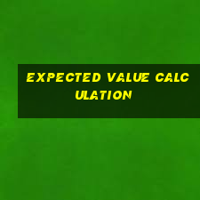 expected value calculation