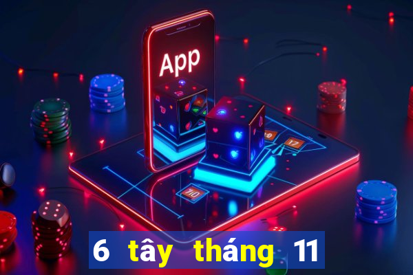 6 tây tháng 11 xổ số miền nam