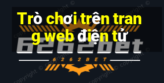 Trò chơi trên trang web điện tử