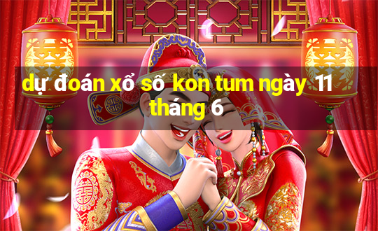 dự đoán xổ số kon tum ngày 11 tháng 6