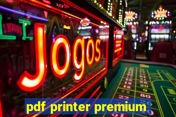 pdf printer premium