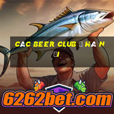 các beer club ở hà nội