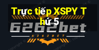 Trực tiếp XSPY Thứ 5