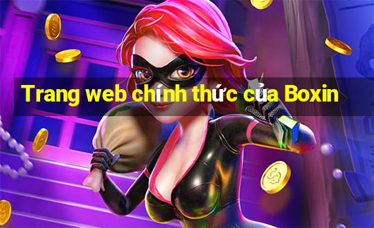 Trang web chính thức của Boxin