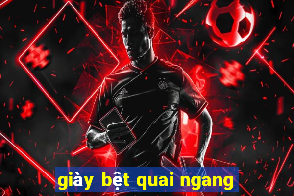 giày bệt quai ngang