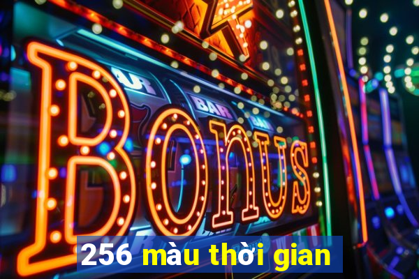 256 màu thời gian