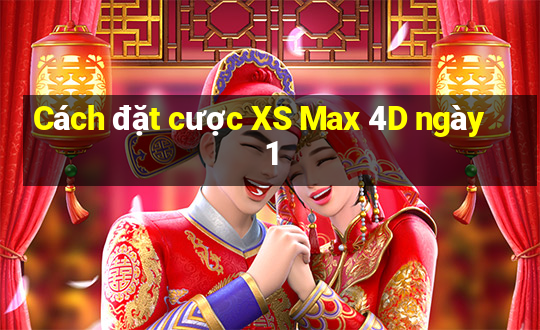 Cách đặt cược XS Max 4D ngày 1