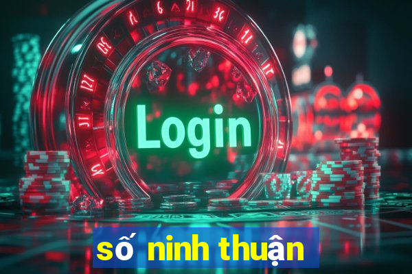 số ninh thuận