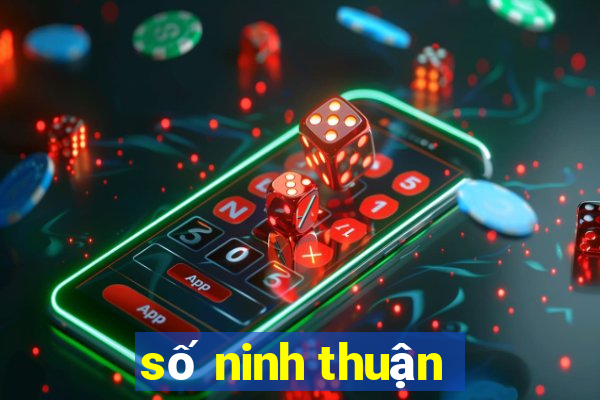 số ninh thuận