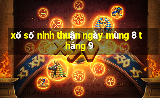 xổ số ninh thuận ngày mùng 8 tháng 9