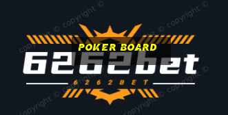 poker board