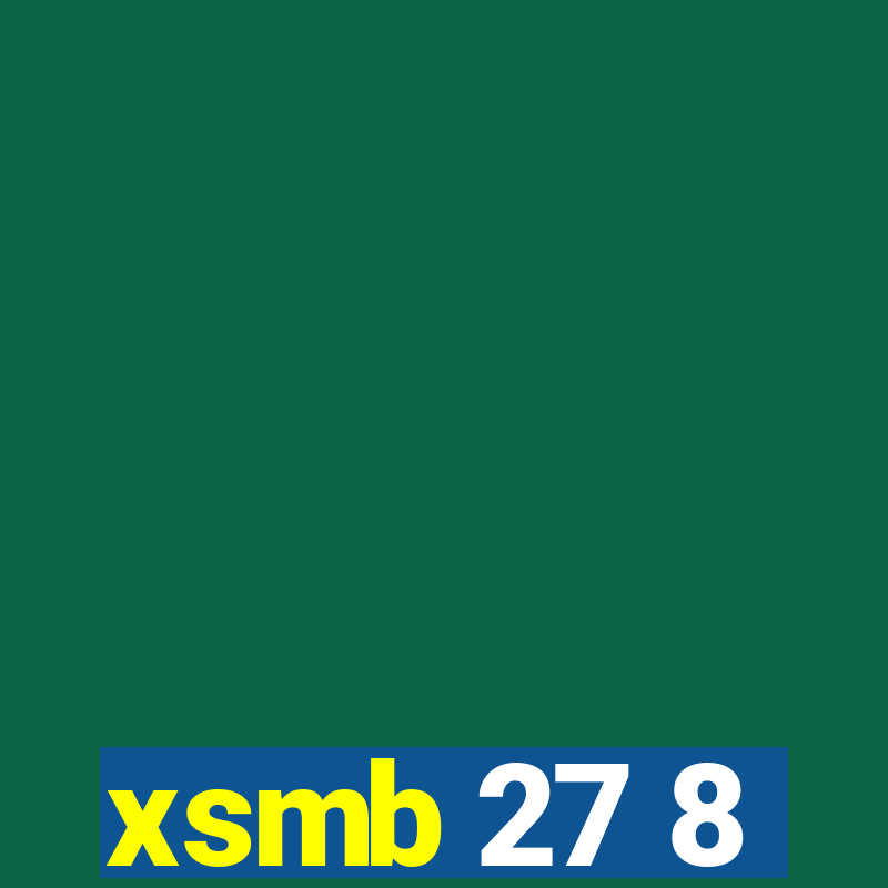 xsmb 27 8