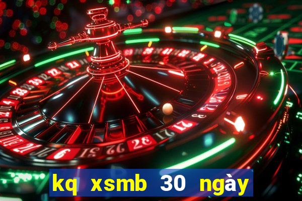 kq xsmb 30 ngày gần nhất