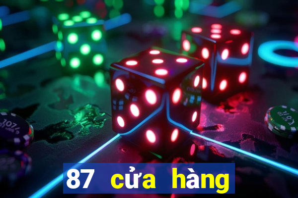 87 cửa hàng màu đổ bộ