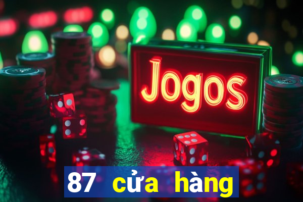 87 cửa hàng màu đổ bộ