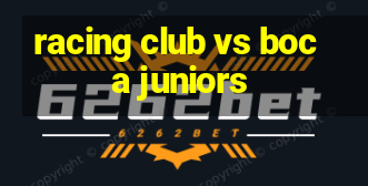 racing club vs boca juniors