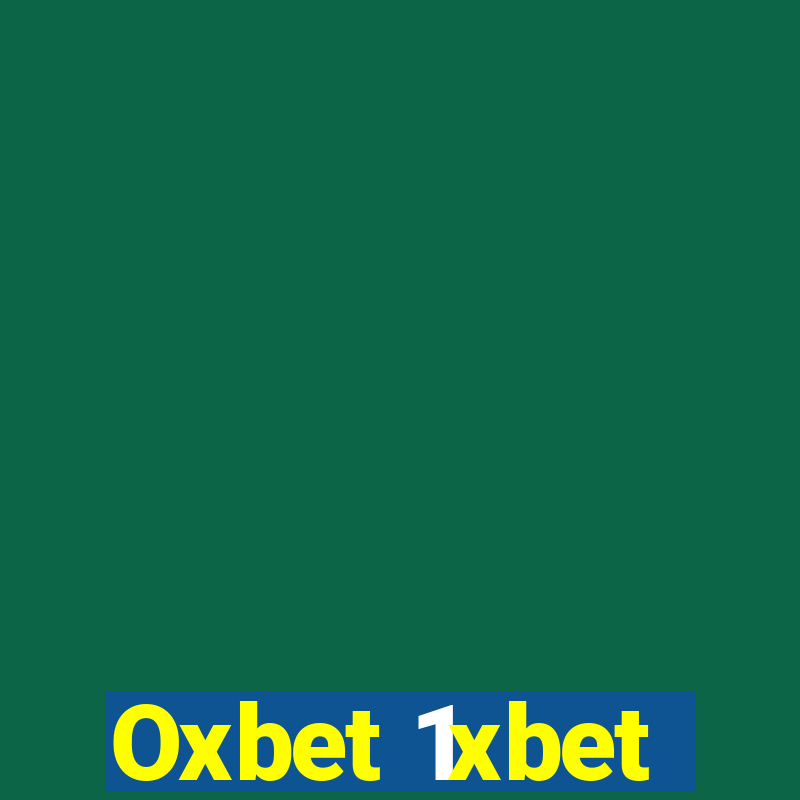 Oxbet 1xbet