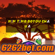 Nền tảng Boyou Châu Á