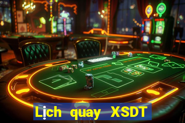 Lịch quay XSDT 6x36 Chủ Nhật