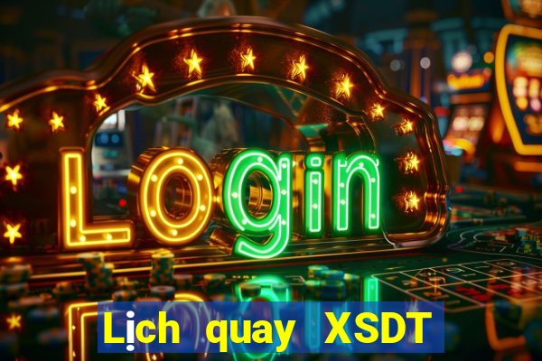 Lịch quay XSDT 6x36 Chủ Nhật