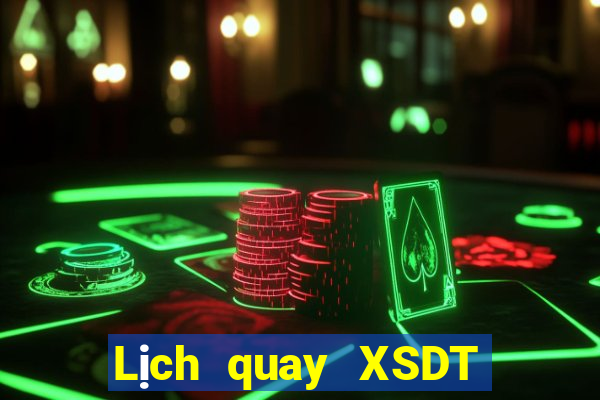 Lịch quay XSDT 6x36 Chủ Nhật