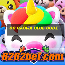 oc gacha club code