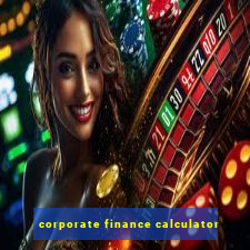 corporate finance calculator