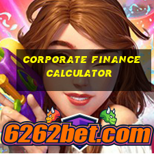 corporate finance calculator