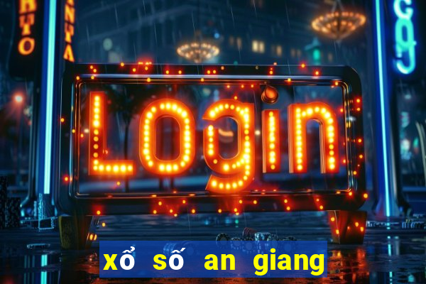 xổ số an giang ngày 8 tháng 4