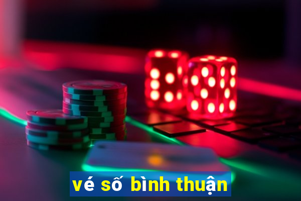 vé số bình thuận