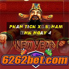 Phân tích Xổ Số nam định ngày 4