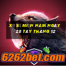 xổ số miền nam ngày 28 tây tháng 12