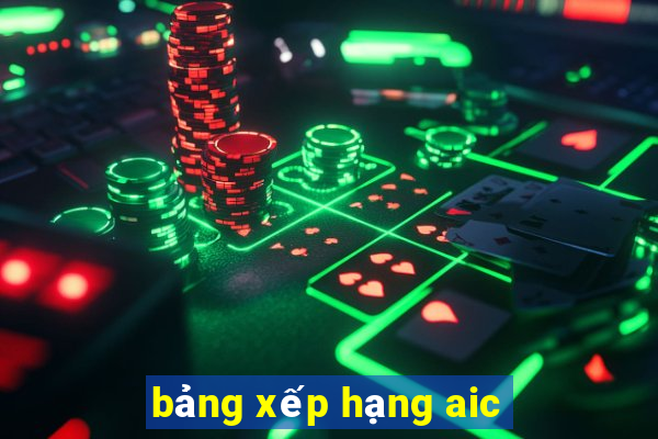 bảng xếp hạng aic