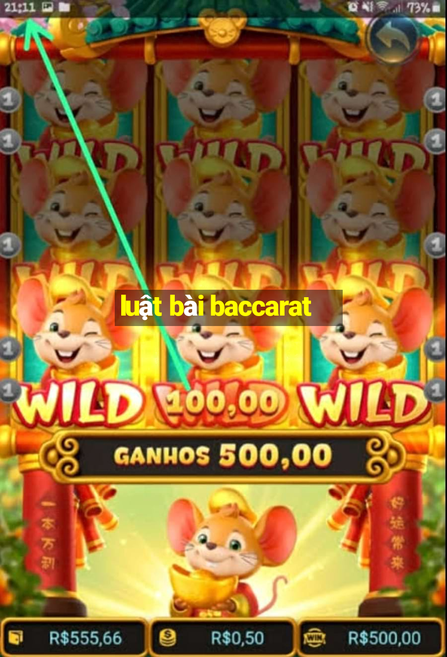 luật bài baccarat