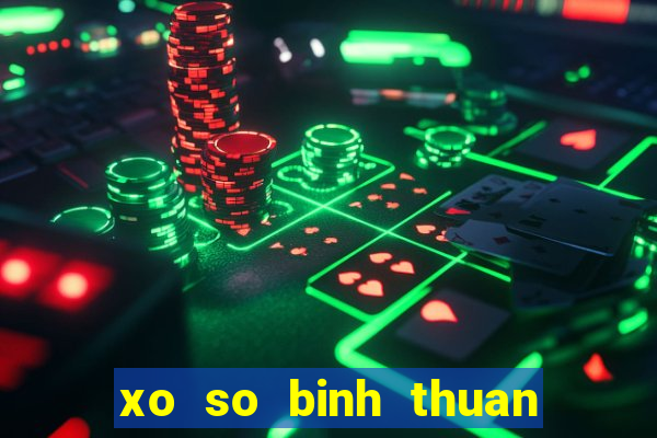 xo so binh thuan 23 11