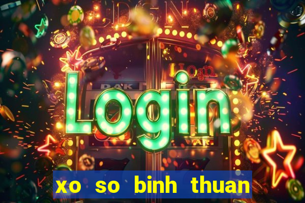 xo so binh thuan 23 11