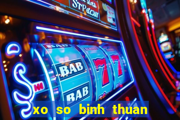 xo so binh thuan 23 11