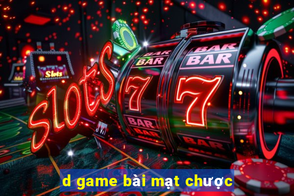 d game bài mạt chược