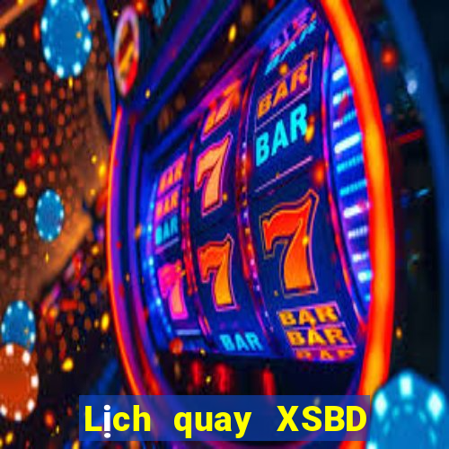 Lịch quay XSBD ngày 9