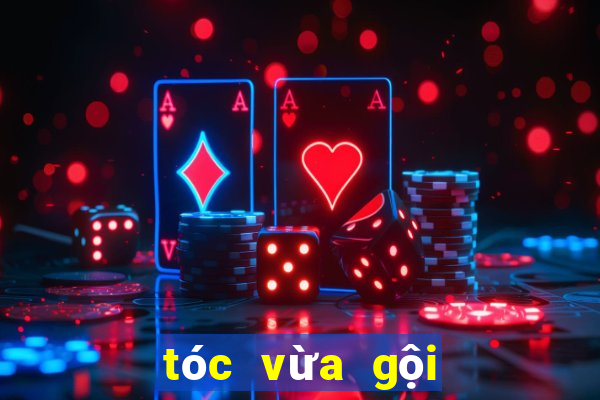 tóc vừa gội xong đã bết