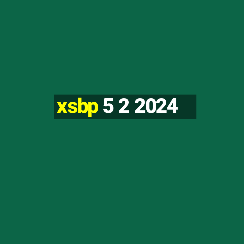 xsbp 5 2 2024