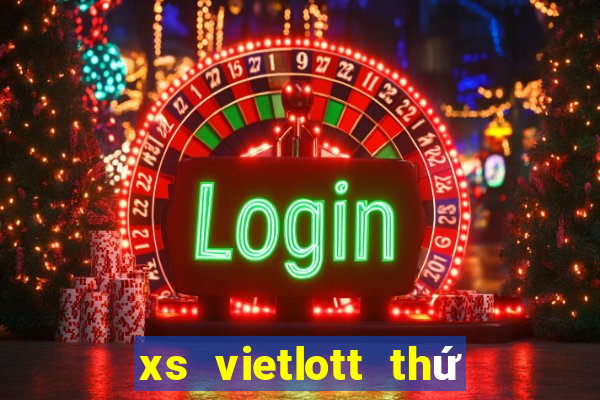 xs vietlott thứ 7 hàng tuần