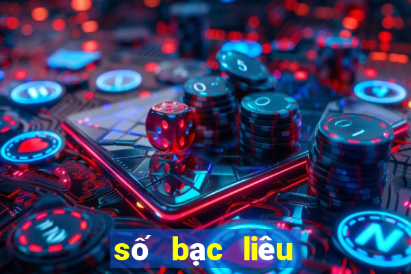 số bạc liêu hôm nay