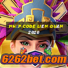 nhập code liên quân 2020