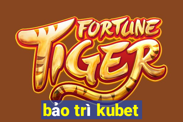 bảo trì kubet