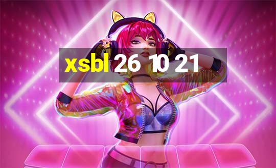 xsbl 26 10 21